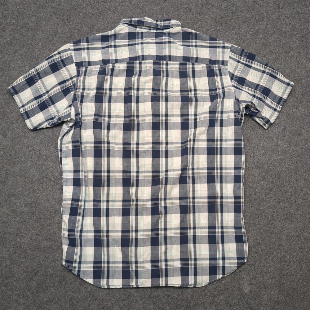 Columbia Mens Regular Fit Plaid Short Sleeve Button Down Shirt Size‎ M - Picture 7 of 11